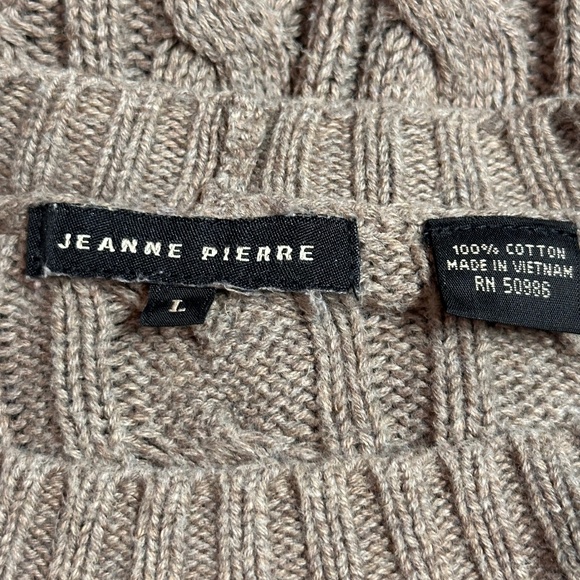 Jeanne Pierre cable knit sweater - Picture 4 of 4